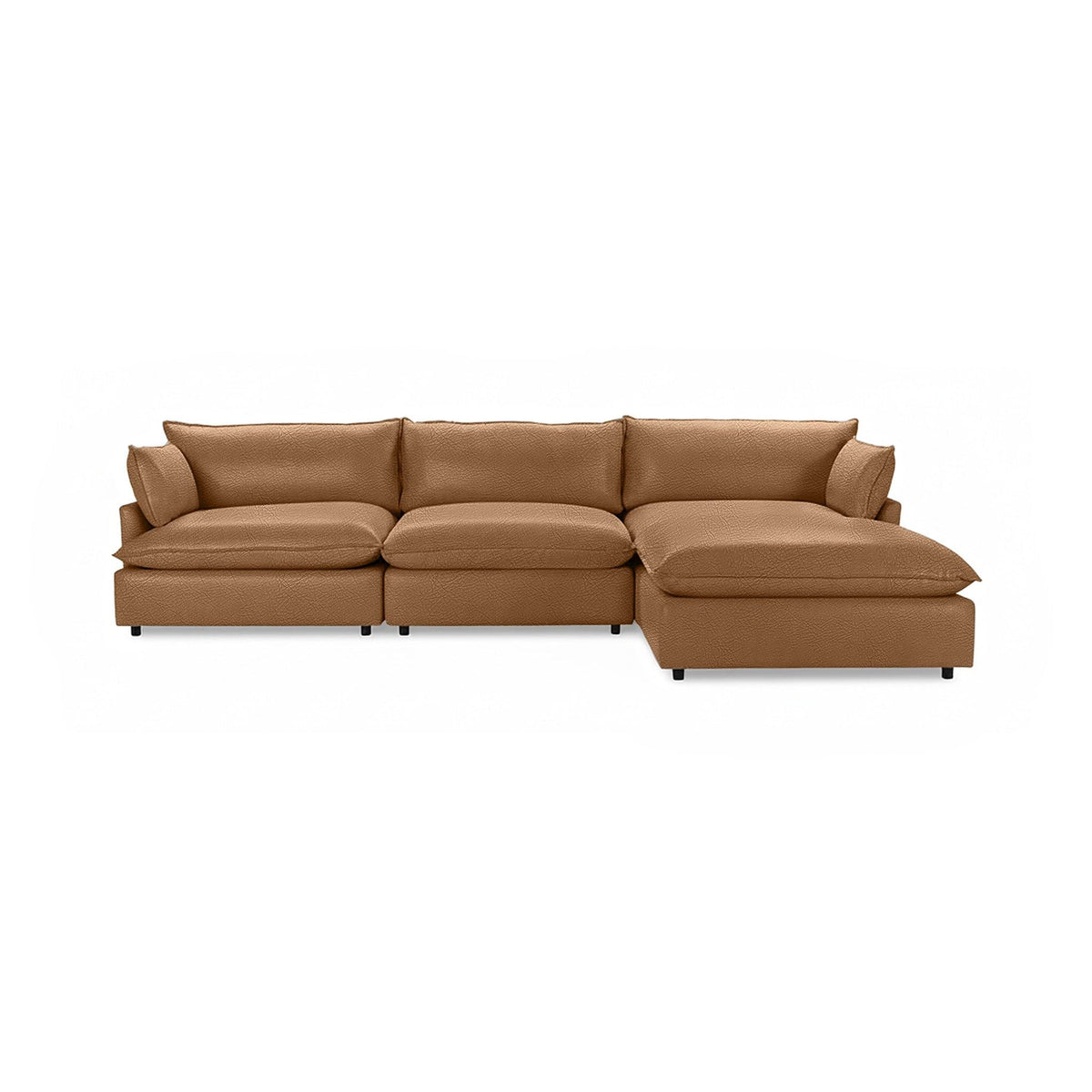 Caplan - Modular Sectional - Select Living Furniture - Stationary Sectionals - Classic Home - 5308SC421901 - Tan -4 Pc. Modular Sectional - Caplan - Modular Sectional -