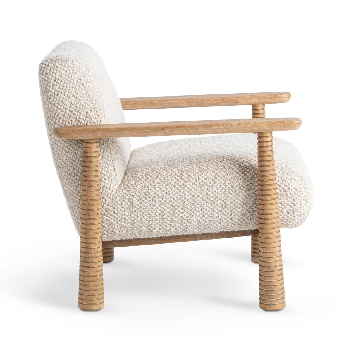 Caprice - Accent Chair - Light Beige / Natural - Select Living Furniture - Arm Chairs - Classic Home - 53006679 - Caprice - Accent Chair - Light Beige / Natural -