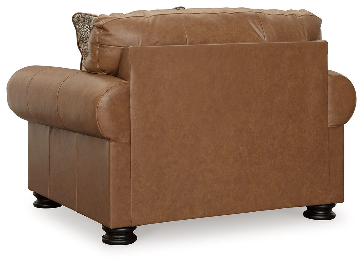 Carianna - Chair And A Half - Caramel - Select Living Furniture - Arm Chairs - Signature Design by Ashley® - 5760423 - Carianna - Chair And A Half - Caramel -