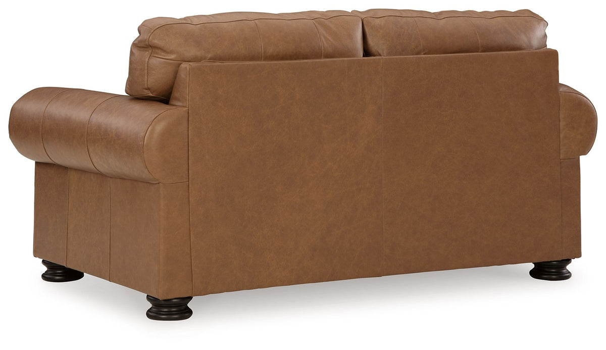 Carianna - Loveseat - Caramel - Select Living Furniture - Stationary Loveseats - Signature Design by Ashley® - 5760435 - Carianna - Loveseat - Caramel -