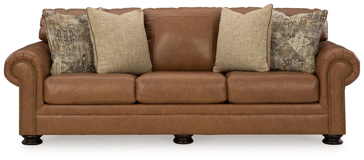 Carianna - Sofa - Caramel - Select Living Furniture - Stationary Sofas - Signature Design by Ashley® - 5760438 - Carianna - Sofa - Caramel -