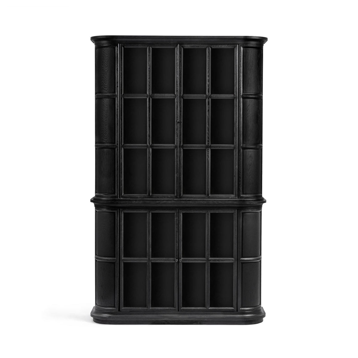 Carson - Display Cabinet - Loft Black - Select Living Furniture - Display Cabinets - Classic Home - 52004771 - Carson - Display Cabinet - Loft Black -