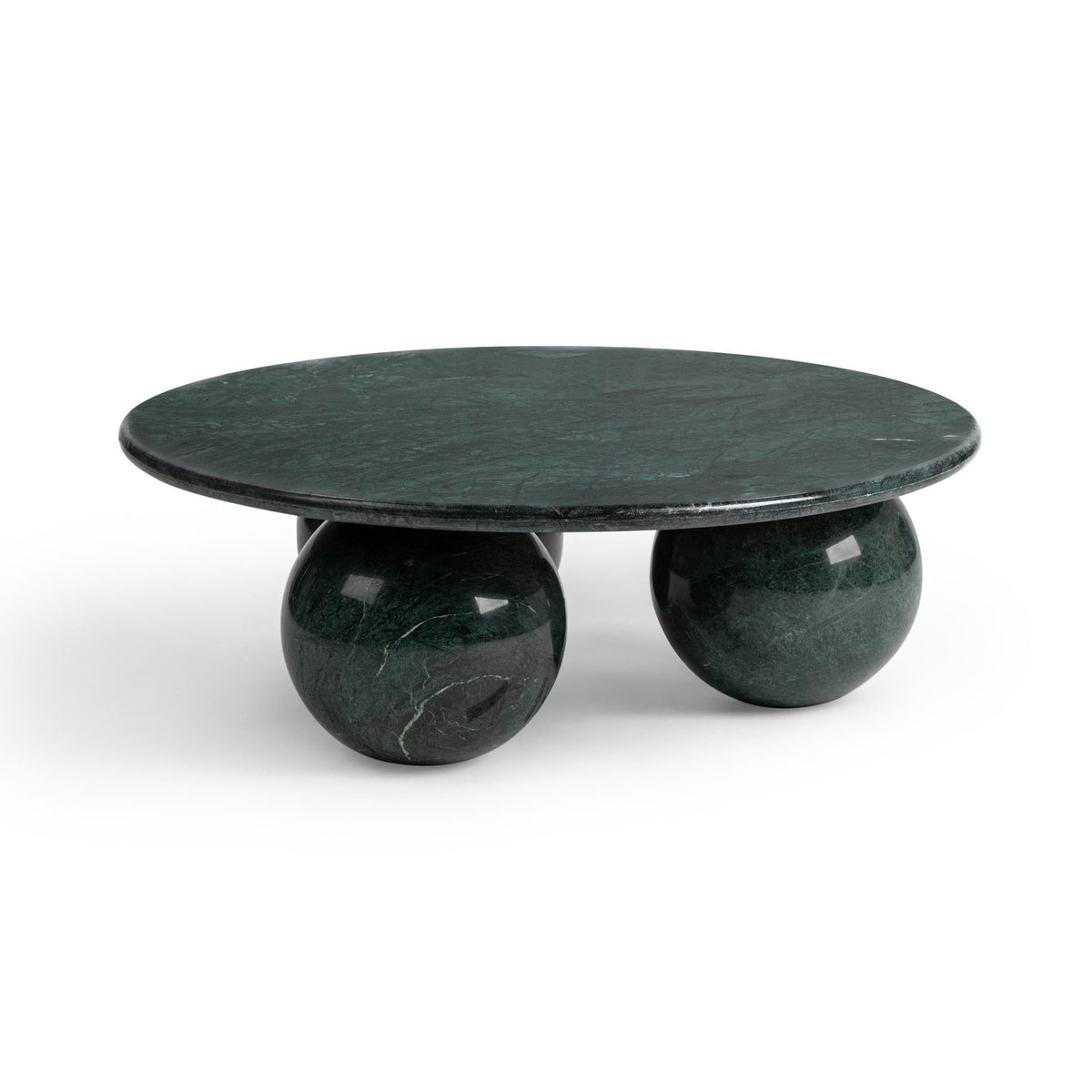 Castello - Round Coffee Table - Select Living Furniture - Coffee Tables - Classic Home - 51012202 - Forest Green - Castello - Round Coffee Table -