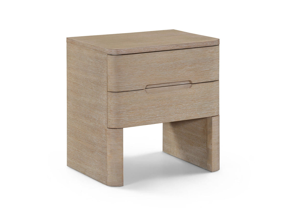Caswell - Nightstand - Select Living Furniture - Accent Nightstands - Meridian Furniture - B1203-NS - Light Brown - Caswell - Nightstand -