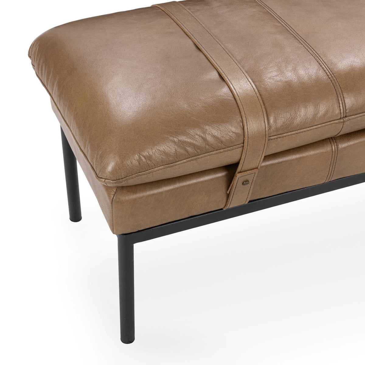 Celiah - Bench - Tan - Select Living Furniture - Upholstered Benches - Classic Home - 53006525 - Celiah - Bench - Tan -