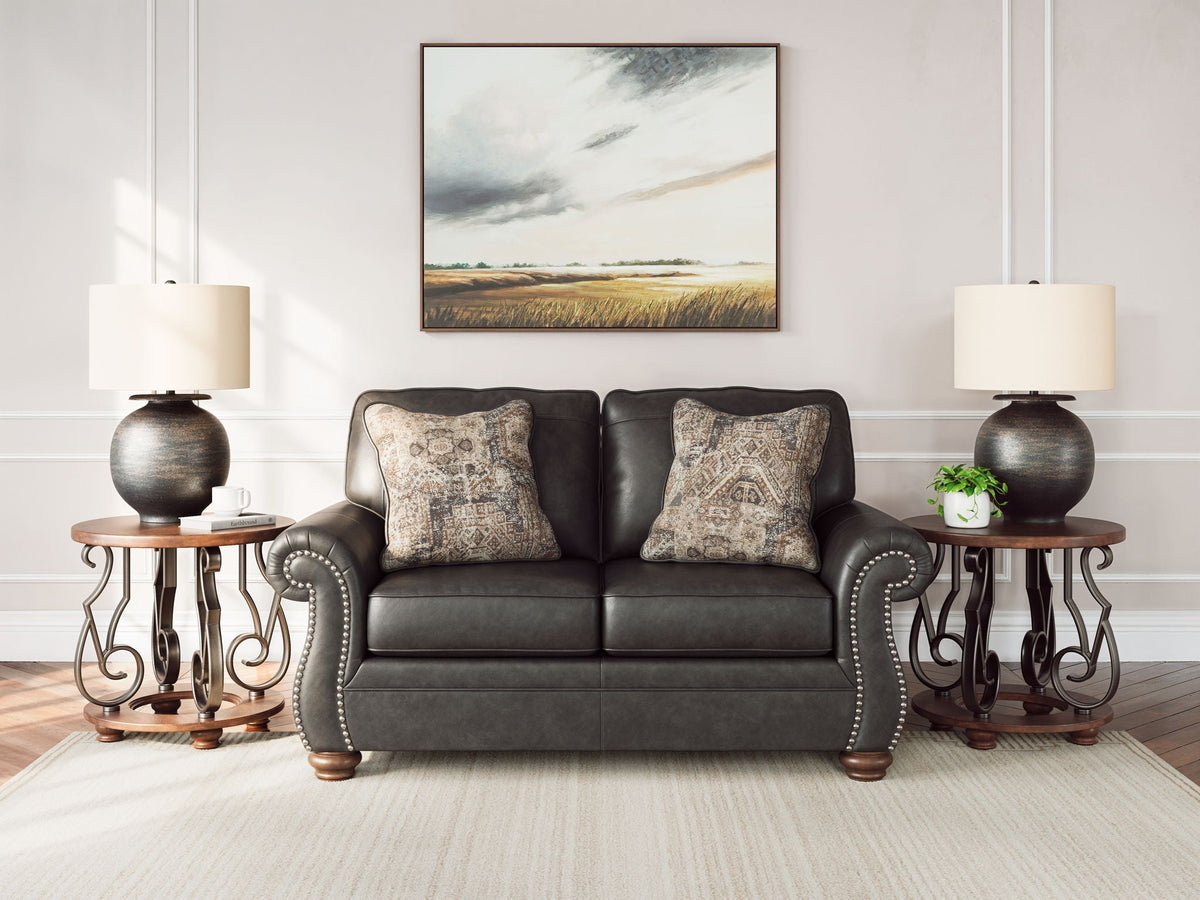 Chasemore - Loveseat - Select Living Furniture - Stationary Loveseats - Signature Design by Ashley® - PC5590335 - Dark Gray - Chasemore - Loveseat -
