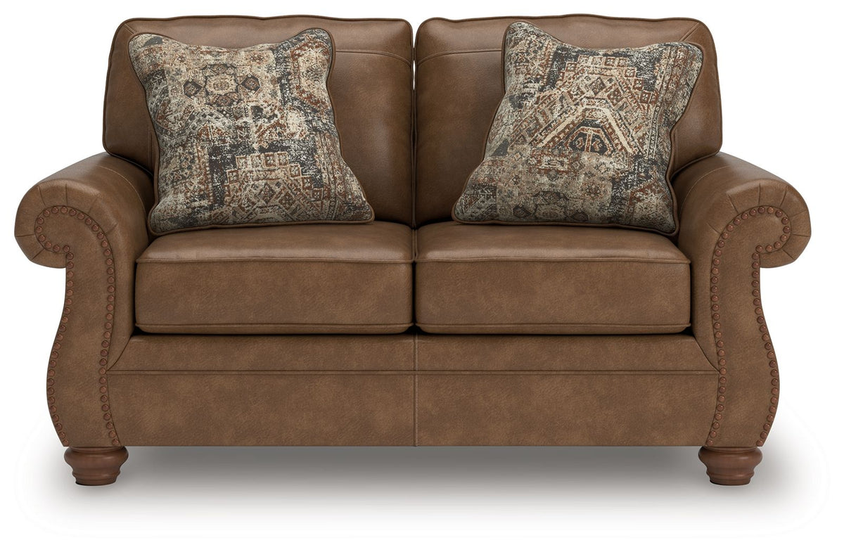 Chasemore - Loveseat - Select Living Furniture - Stationary Loveseats - Signature Design by Ashleyยฎ - PC5590235 - Dark Brown - Chasemore - Loveseat -