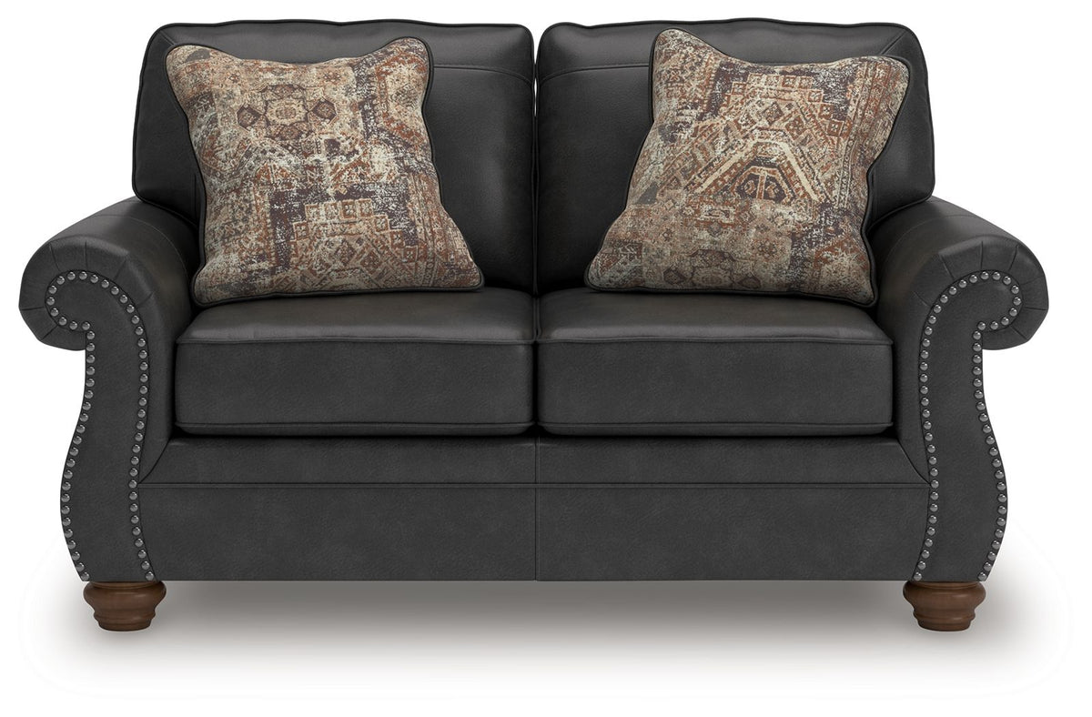 Chasemore - Loveseat - Select Living Furniture - Stationary Loveseats - Signature Design by Ashley® - PC5590335 - Dark Gray - Chasemore - Loveseat -