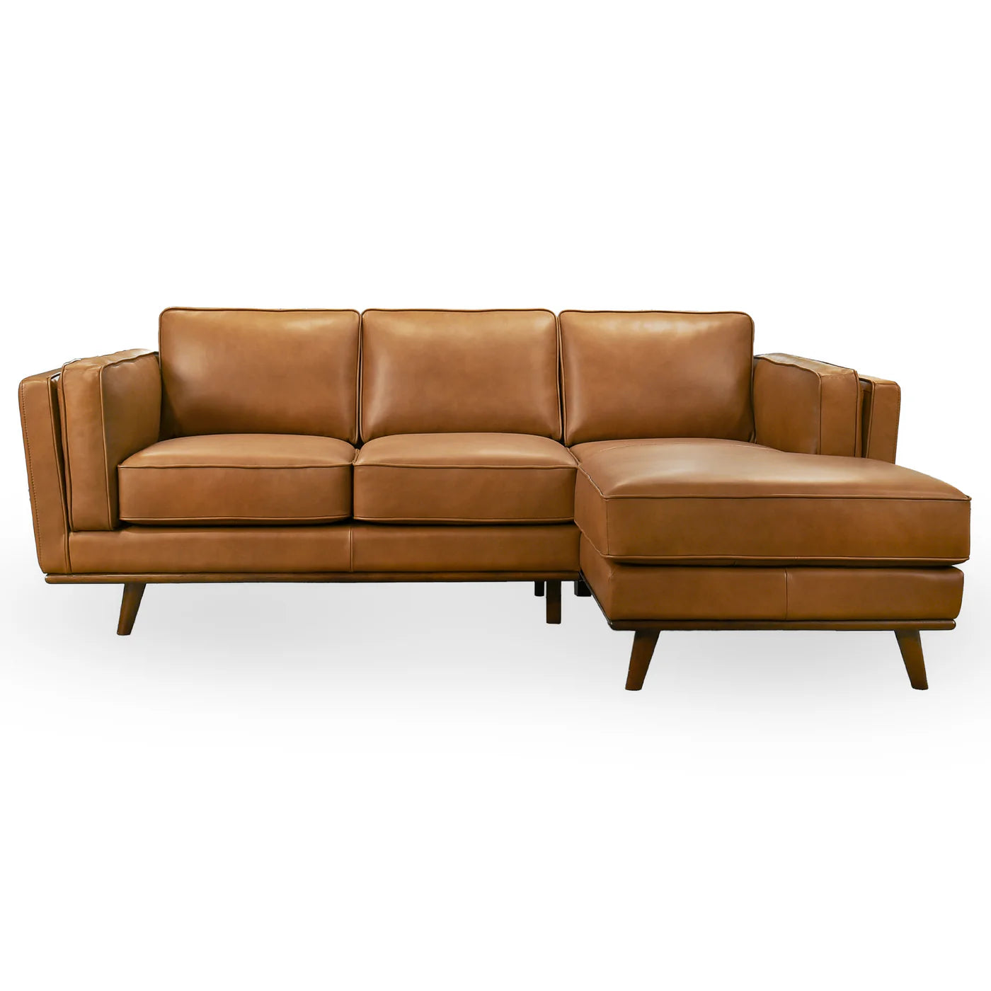 Palermo Genuine Leather Sectional