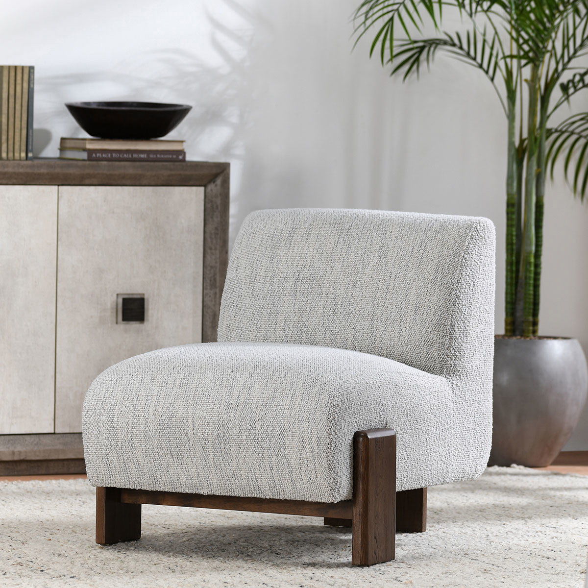 Chelsea - Accent Chair - Select Living Furniture - Armless Chairs - Classic Home - 53004710 - Ivory - Chelsea - Accent Chair -