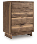 Chirason - Four Drawer Chest - Brown - Select Living Furniture - Accent Chests - Signature Design by Ashley® - PCB3367-244 - Chirason - Four Drawer Chest - Brown -