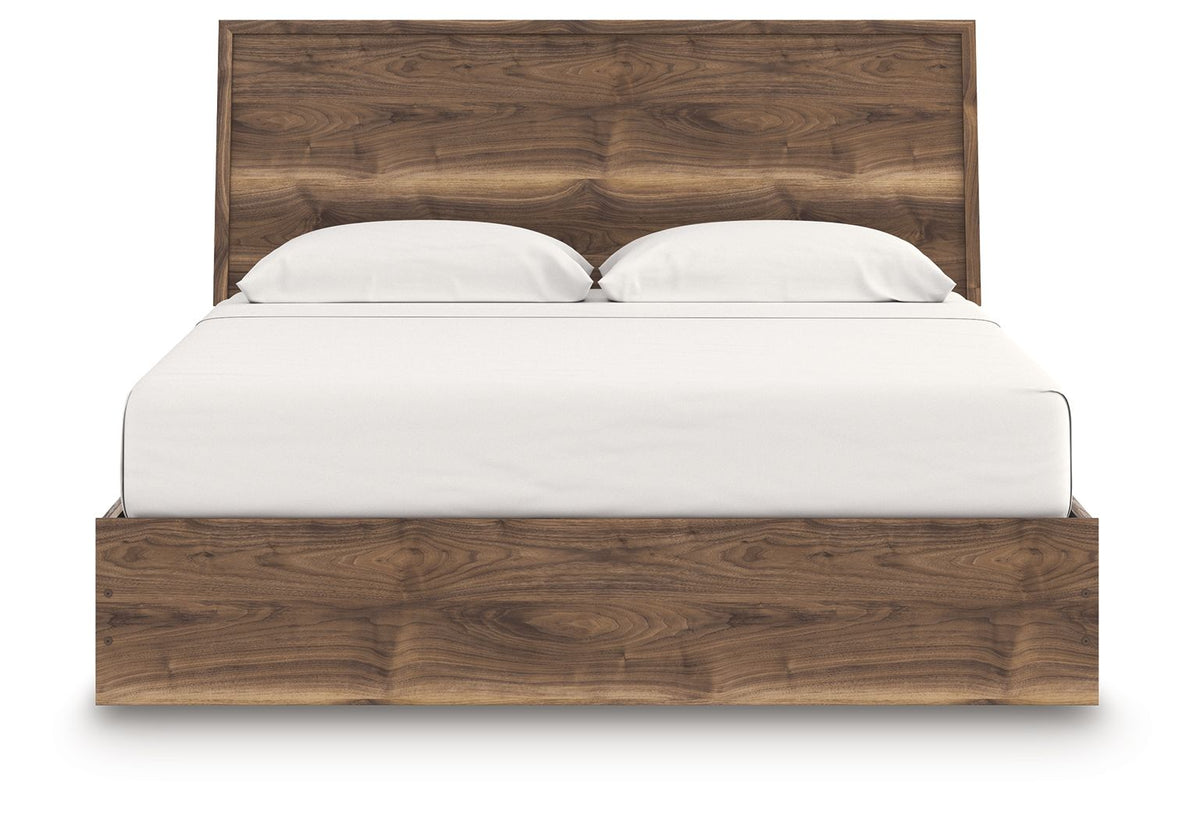 Chirason - Panel Bed - Select Living Furniture - Panel Beds - Signature Design by Ashley® - PCB3367B22 - Dark Brown -Full - Chirason - Panel Bed -