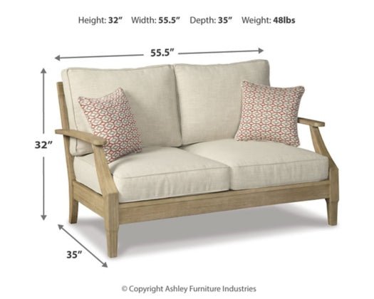 Clare View Loveseat w/Cushion - Select Living Furniture - Select Living Furniture - - Clare View Loveseat w/Cushion -