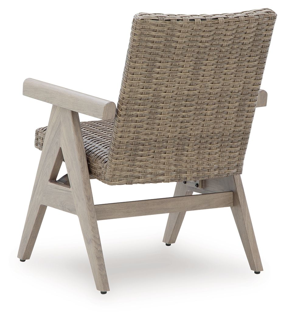 Cliff Trails - Rocking Arm Chair (Set of 2) - Beige - Select Living Furniture - Chair Sets - Signature Design by Ashley® - PCP690-602A - Cliff Trails - Rocking Arm Chair (Set of 2) - Beige -