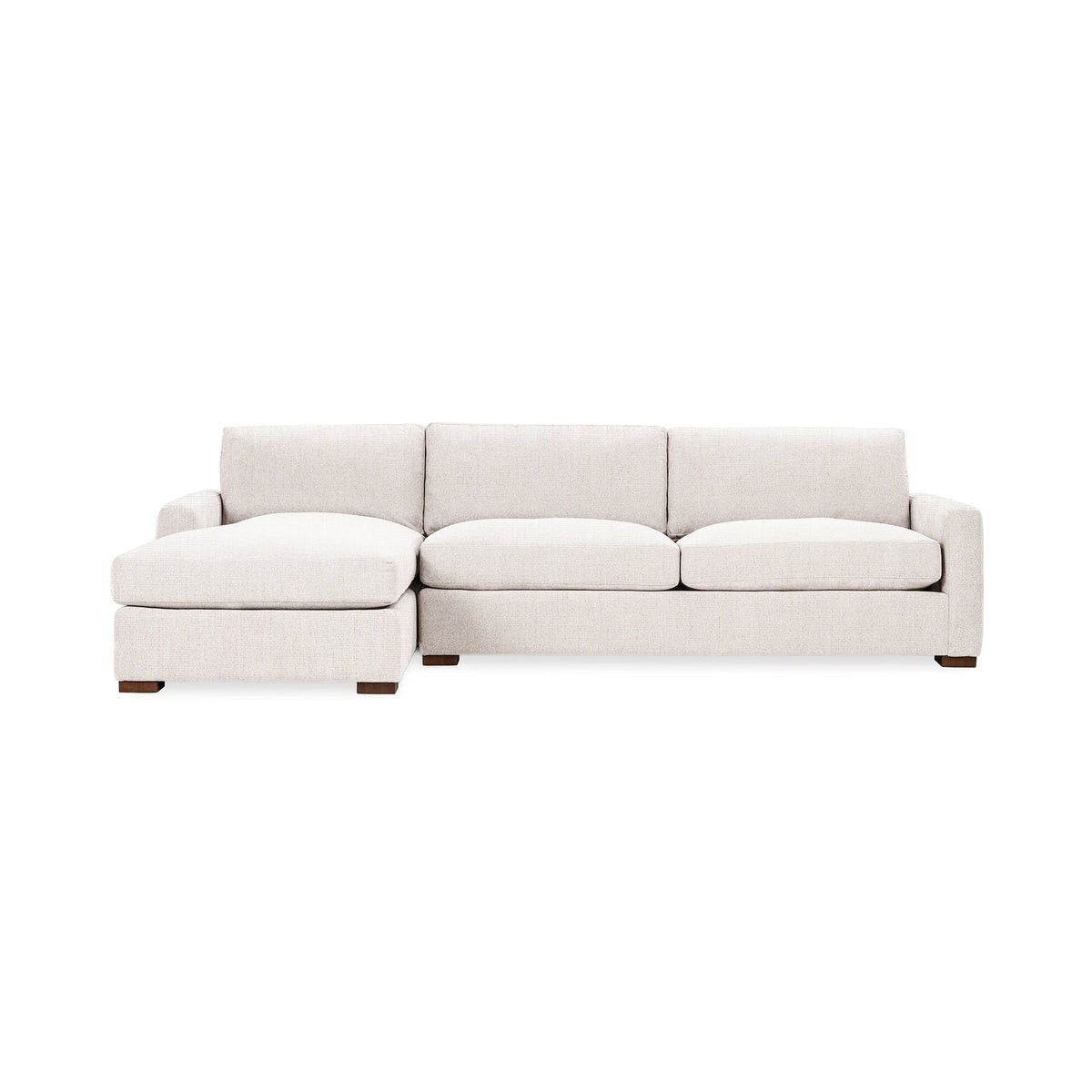Coburn - Chaise Sofa - Select Living Furniture - Stationary Sectionals - Classic Home - 5317LCHDFL - Dawn Flax -Left Arm Facing Chaise - Coburn - Chaise Sofa -
