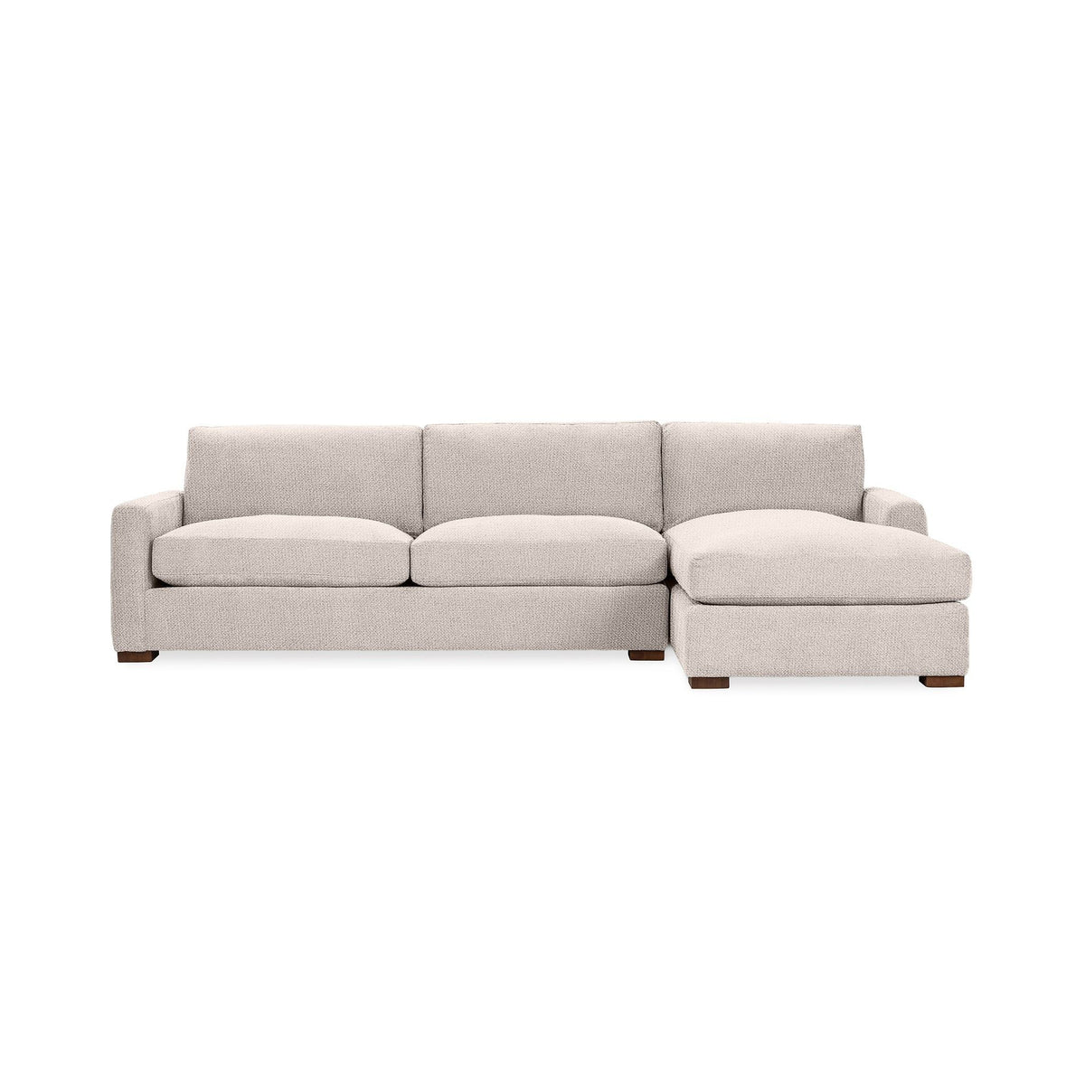 Coburn - Chaise Sofa - Select Living Furniture - Stationary Sectionals - Classic Home - 5317RSF1605 - Oat Biege -Right Arm Facing Chaise - Coburn - Chaise Sofa -