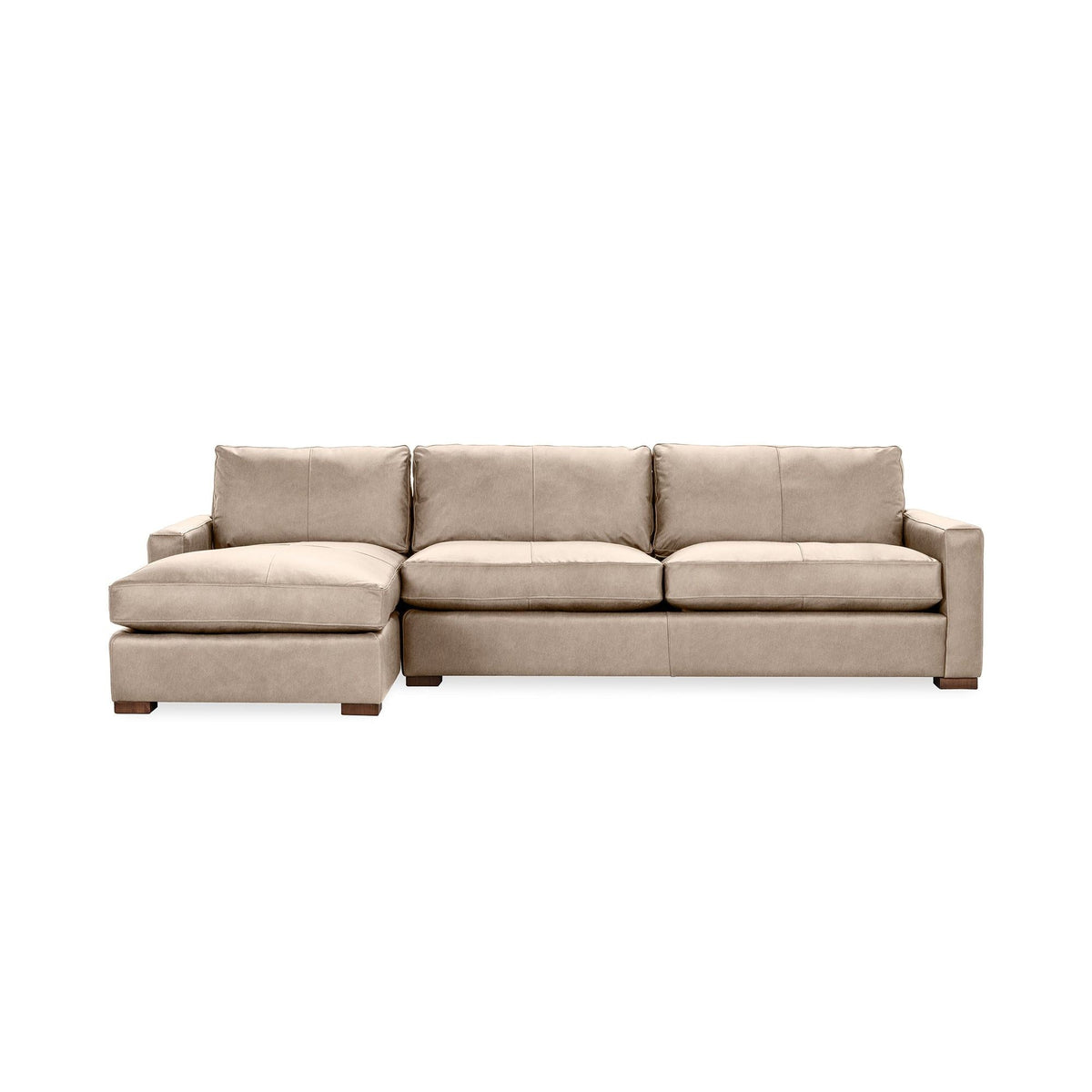 Coburn - Chaise Sofa - Select Living Furniture - Stationary Sectionals - Classic Home - 5317LCHLCM - Lush Cashmere -Left Arm Facing Chaise - Coburn - Chaise Sofa -