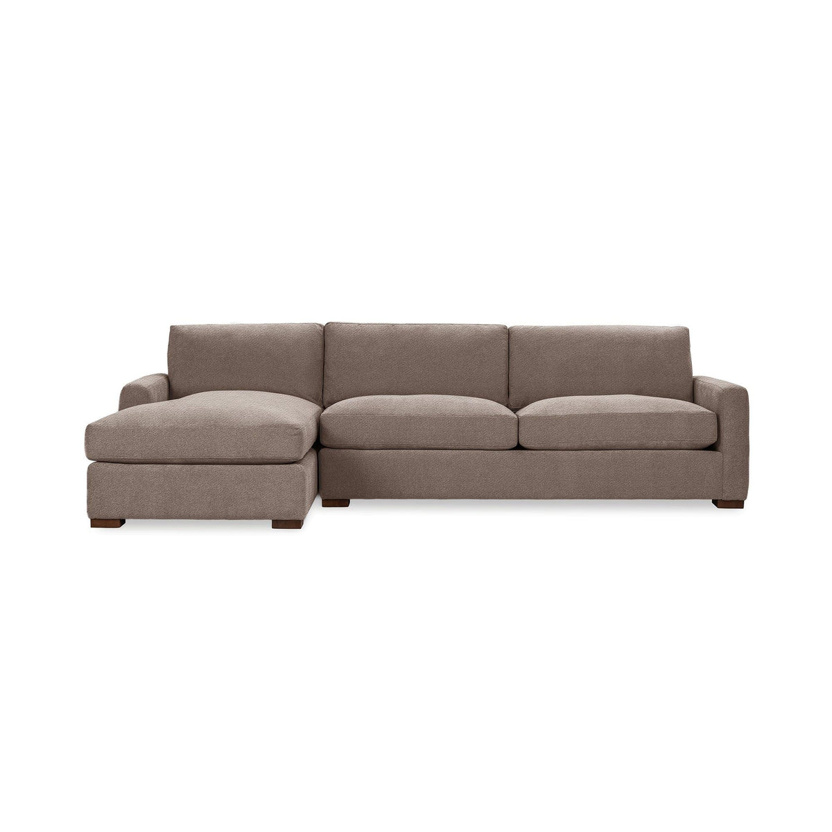 Coburn - Chaise Sofa - Select Living Furniture - Stationary Sectionals - Classic Home - 5317LCHECH - Elite Charcoal -Left Arm Facing Chaise - Coburn - Chaise Sofa -