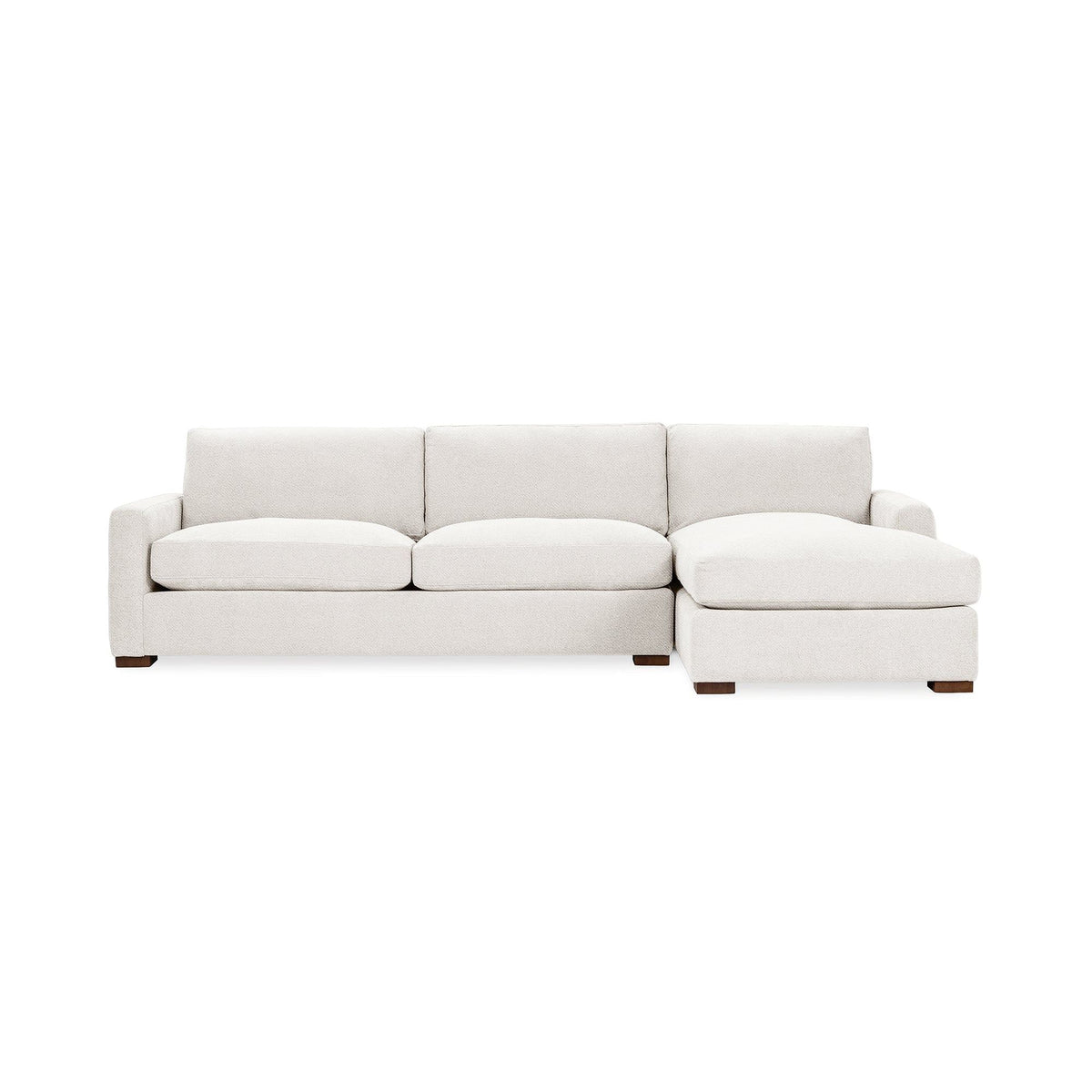Coburn - Chaise Sofa - Select Living Furniture - Stationary Sectionals - Classic Home - 5317RCHEIV - Elite Ivory -Right Arm Facing Chaise - Coburn - Chaise Sofa -