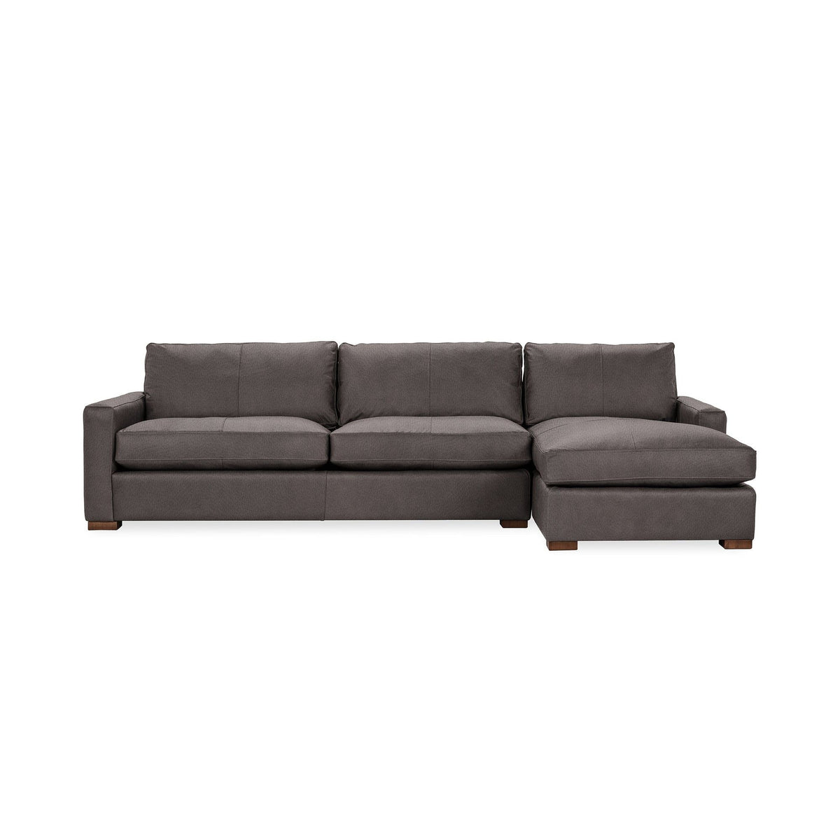 Coburn - Chaise Sofa - Select Living Furniture - Stationary Sectionals - Classic Home - 5317RCHLCO - Lush Chocolate -Right Arm Facing Chaise - Coburn - Chaise Sofa -