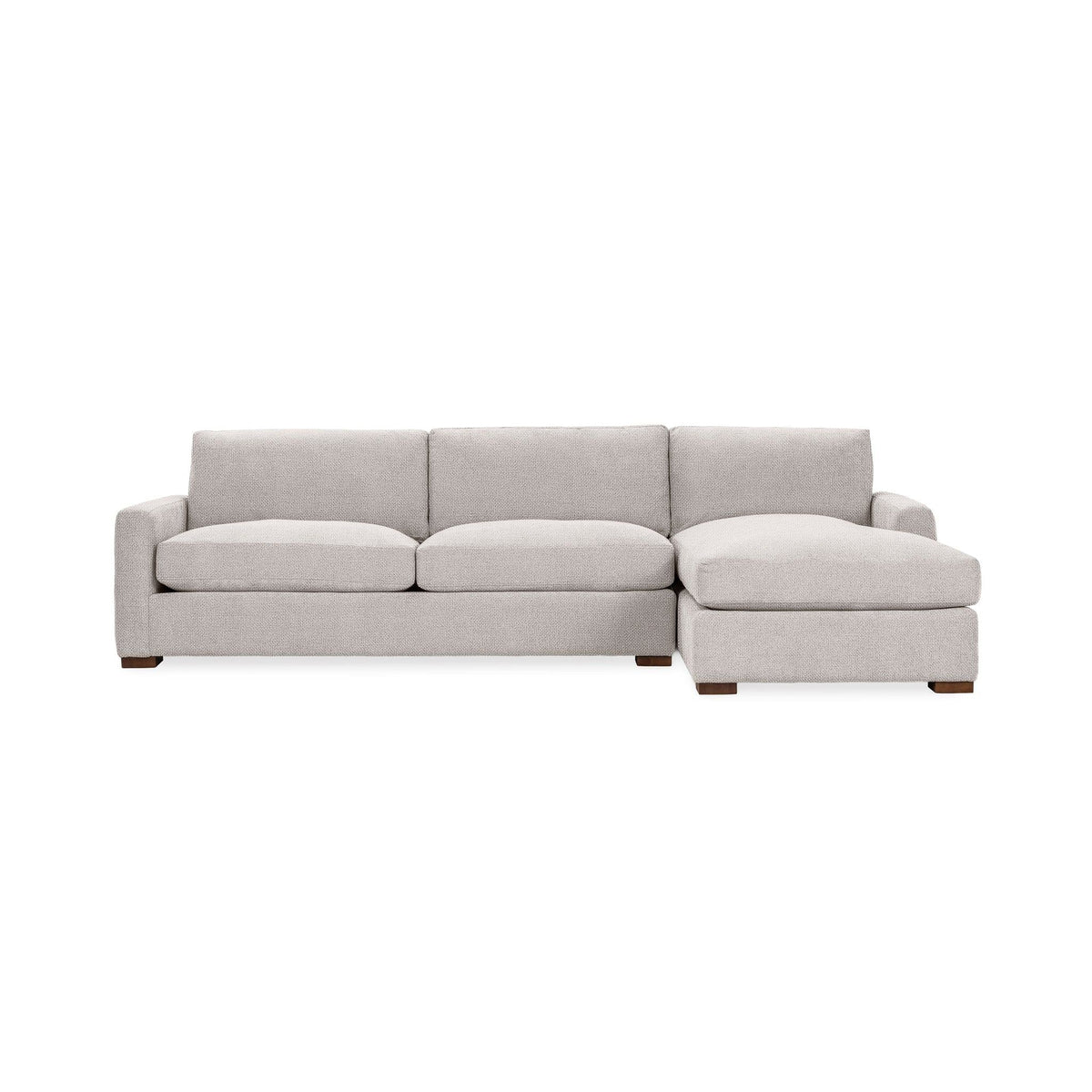Coburn - Chaise Sofa - Select Living Furniture - Stationary Sectionals - Classic Home - 5317RSF2203 - Winter Wheat -Right Arm Facing Chaise - Coburn - Chaise Sofa -