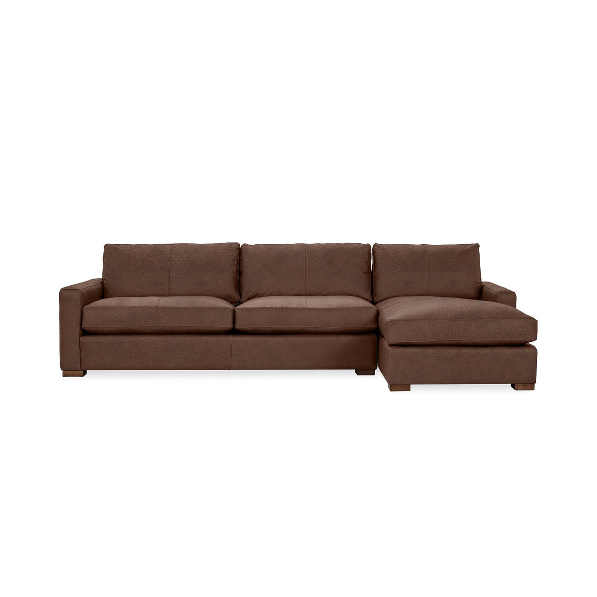 Coburn - Chaise Sofa - Select Living Furniture - Stationary Sectionals - Classic Home - 5317RCHEPBR - El Paso Brown -Right Arm Facing Chaise - Coburn - Chaise Sofa -