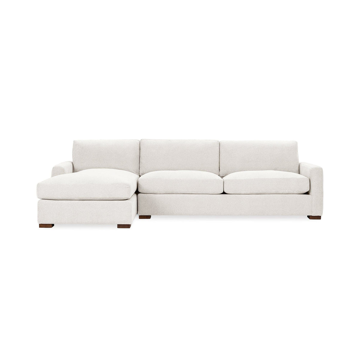 Coburn - Chaise Sofa - Select Living Furniture - Stationary Sectionals - Classic Home - 5317LCHEIV - Elite Ivory -Left Arm Facing Chaise - Coburn - Chaise Sofa -