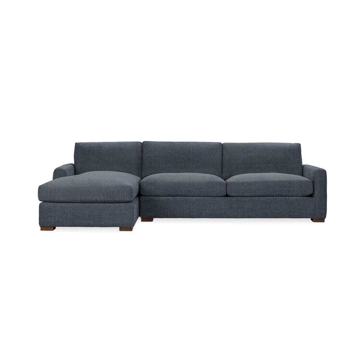 Coburn - Chaise Sofa - Select Living Furniture - Stationary Sectionals - Classic Home - 5317LSF2102 - Midnight Denim -Left Arm Facing Chaise - Coburn - Chaise Sofa -