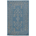 Comporta - 2' x 3' Lagos Rug - Blue / Natural - Select Living Furniture - Area Rugs - Classic Home - 30091260 - Comporta - 2' x 3' Lagos Rug - Blue / Natural -