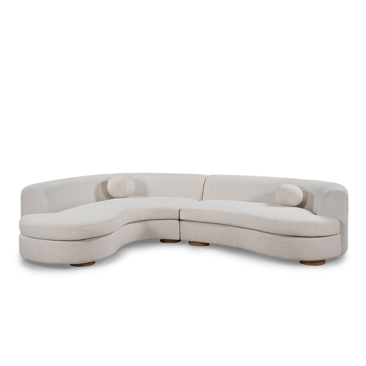 Concord - Sectional - Select Living Furniture - Stationary Sectionals - Classic Home - 53004712 - Ivory - Concord - Sectional -