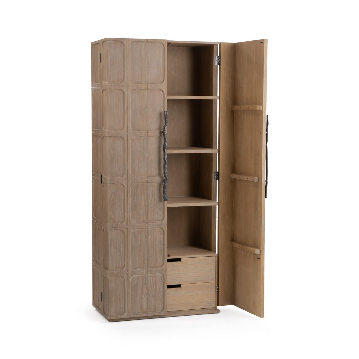 Corin - Tall Cabinet - Select Living Furniture - Accent Cabinets - Classic Home - 52004760 - Pacific Sand - Corin - Tall Cabinet -