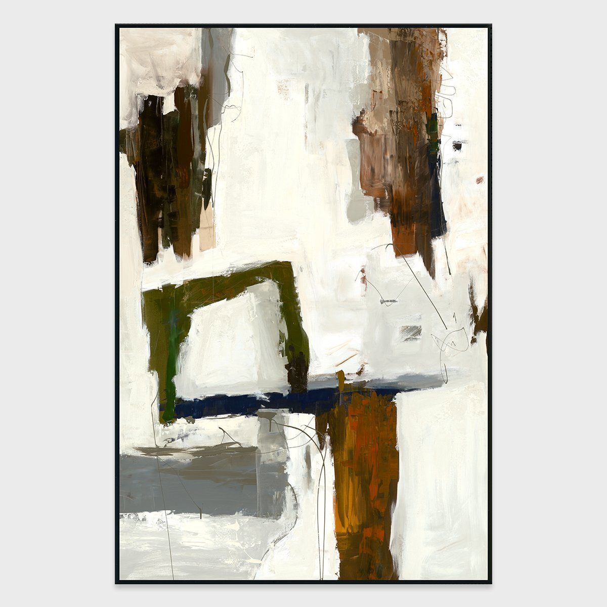 Corley - Painting Art By Buddy Whitlock - Select Living Furniture - Canvas Art - Classic Home - 560076472030 - Green -20"W x 2"D x 30"H - Corley - Painting Art By Buddy Whitlock -