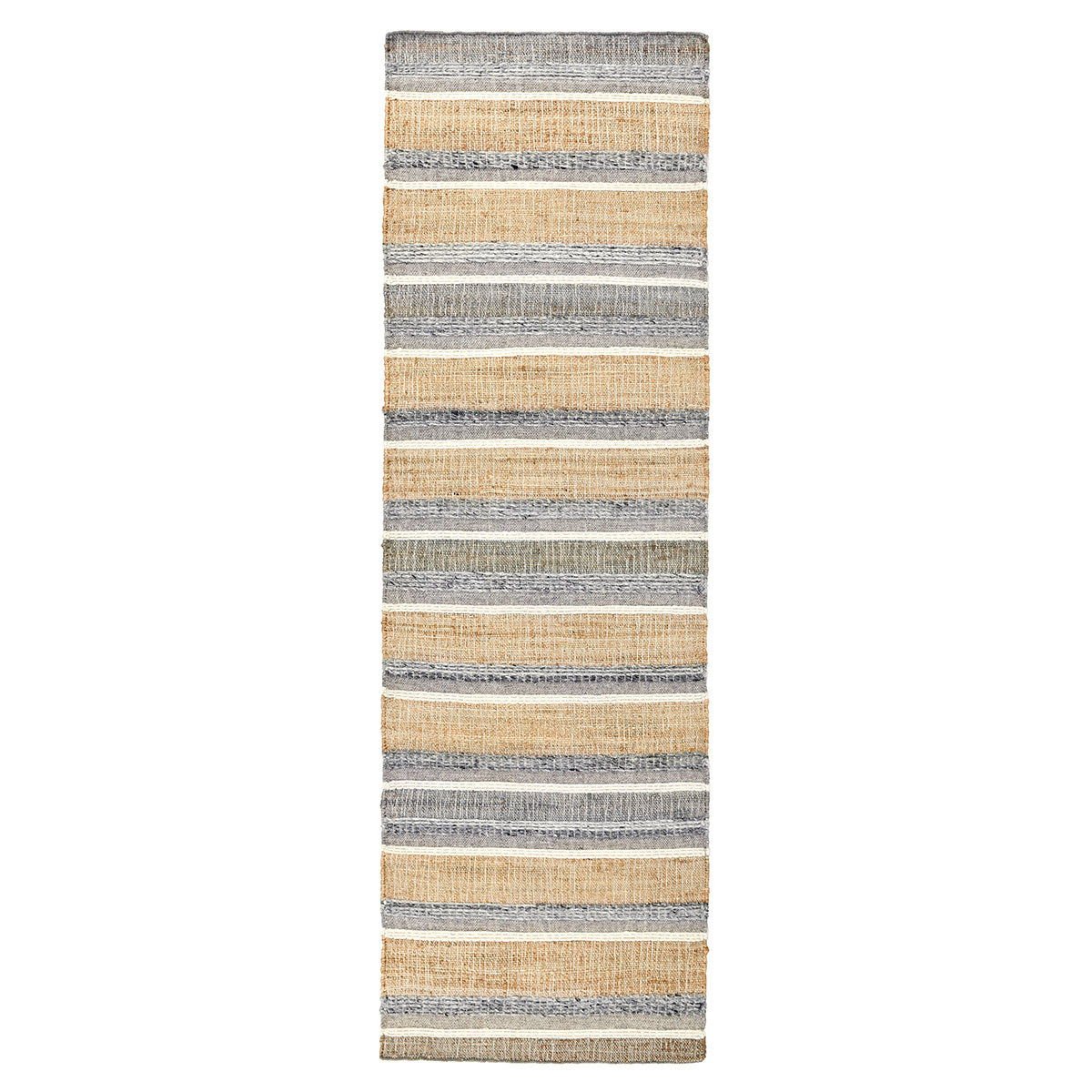 Coronado - Rug - Select Living Furniture - Runner Rugs - Classic Home - 30090883 - Natural Blue Multi -2.6' x 8' - Coronado - Rug -