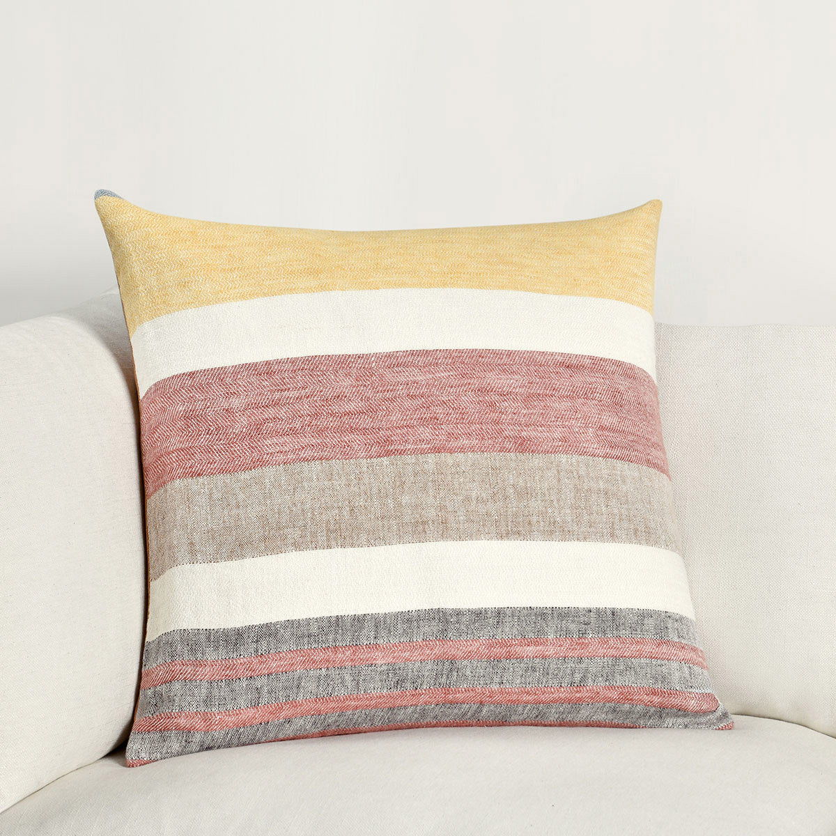 Crawford - BW Pillow - Yellow Multi - Select Living Furniture - Accent Pillows - Villa - V290120 - Crawford - BW Pillow - Yellow Multi -