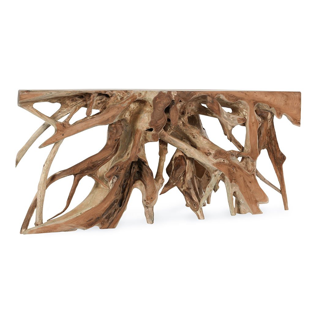 Cypress - 71" Root Console Table - Natural - Select Living Furniture - Console Tables - Classic Home - 51005388 - Cypress - 71" Root Console Table - Natural -