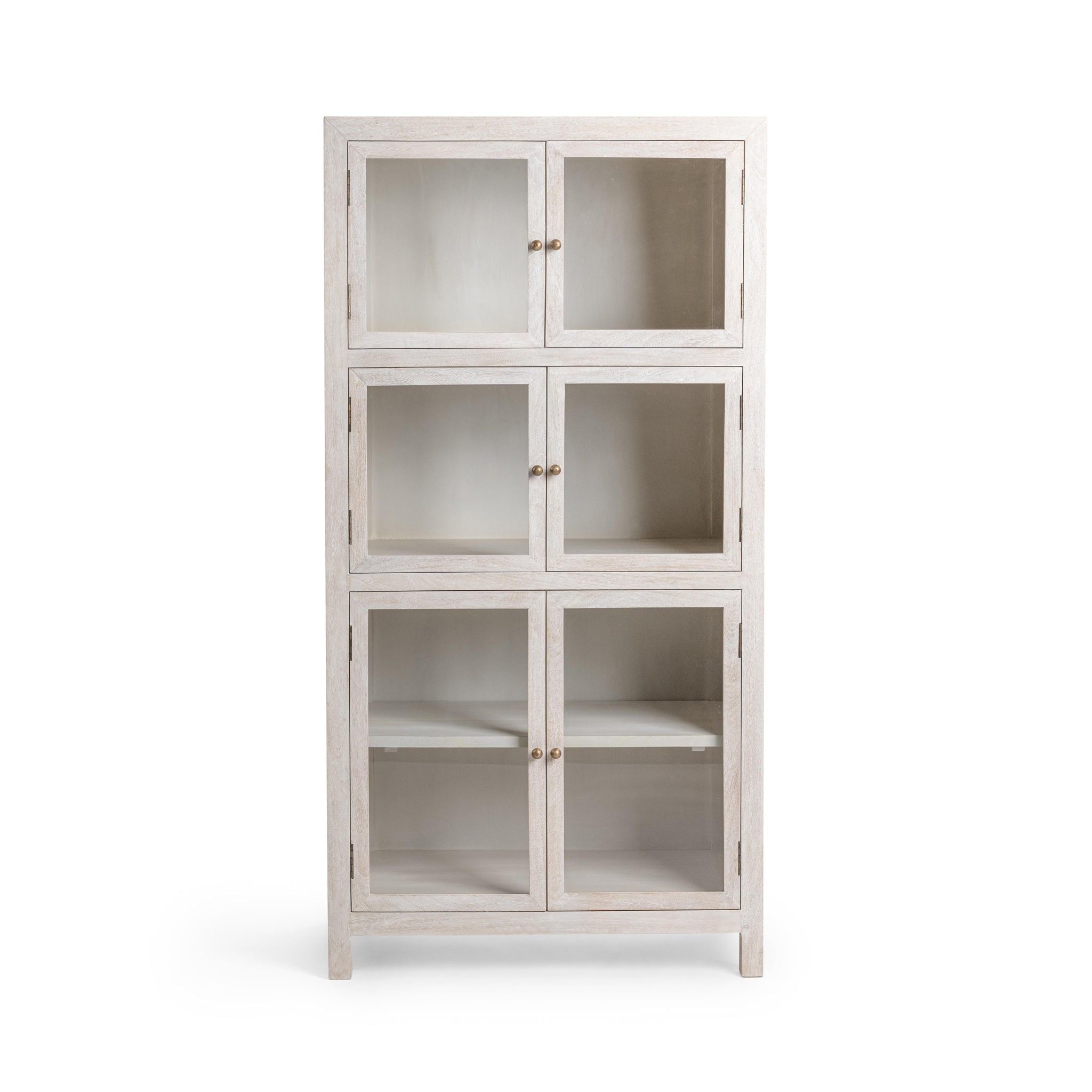 Hera - Display Cabinet - Creamwood