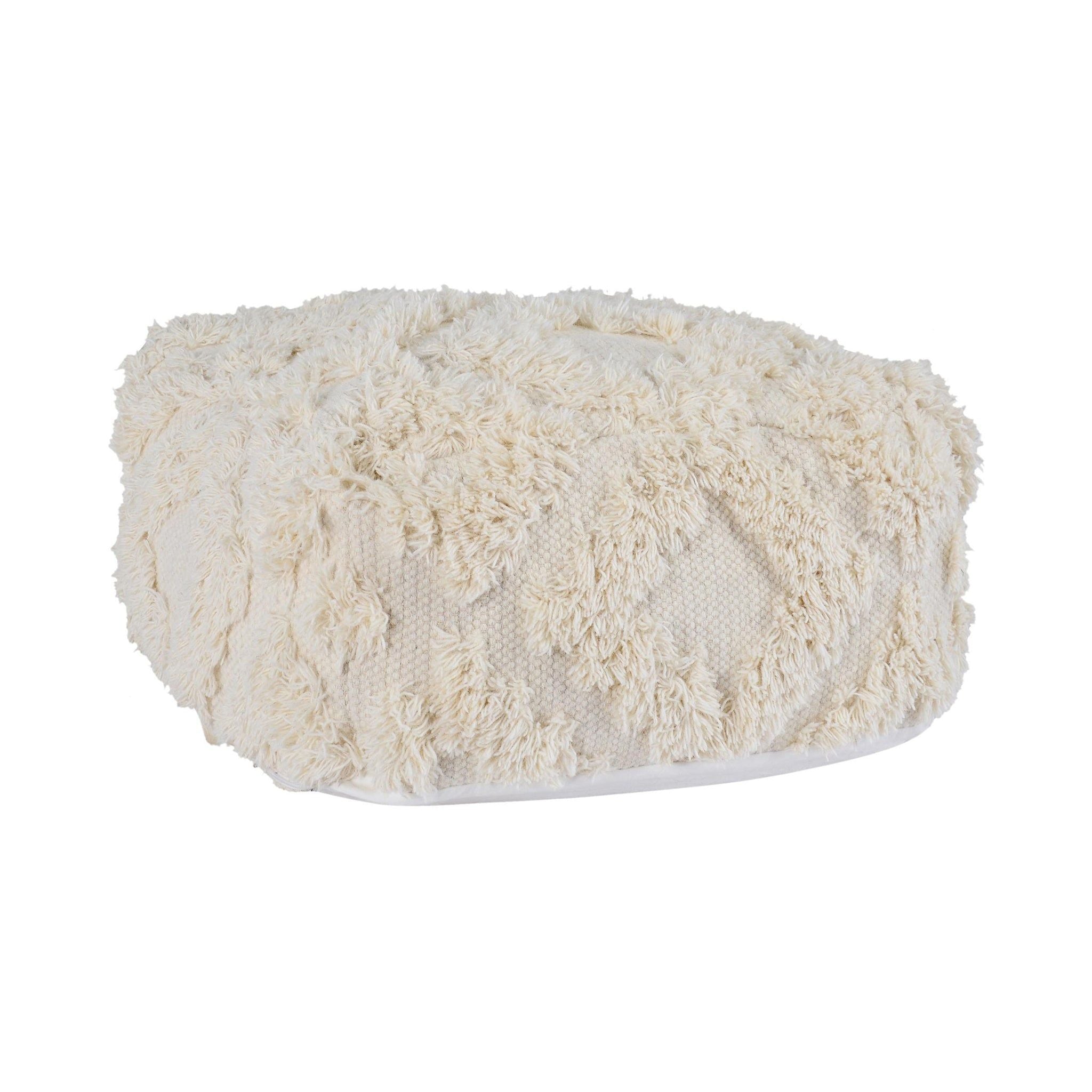 Luma - Pouf - Ivory