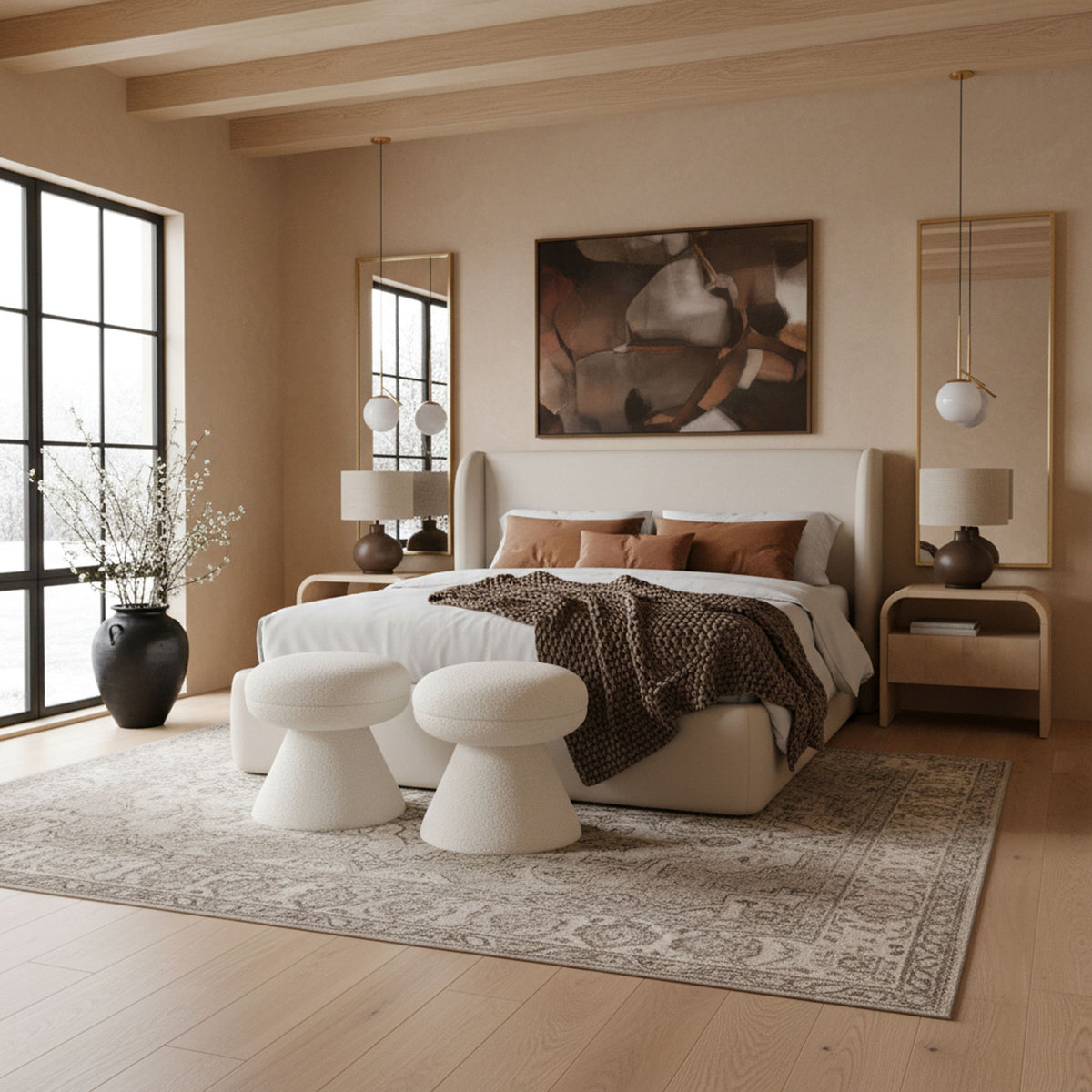 Warby - Upholstered Bed