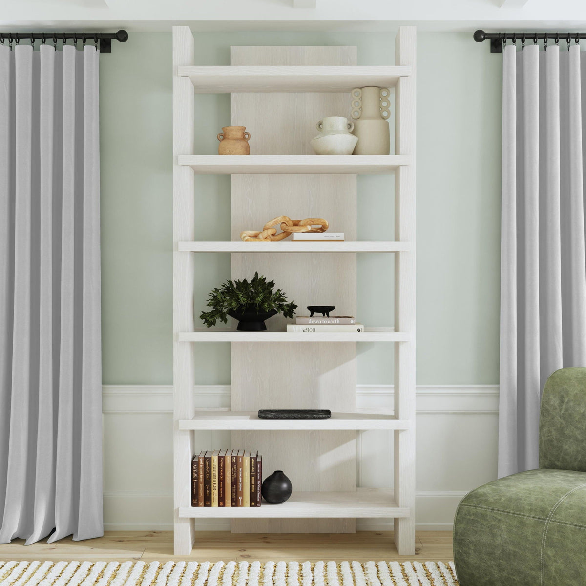 Doku - Bookcase - Select Living Furniture - Etageres - Classic Home - 52004093 - White Wash - Doku - Bookcase -