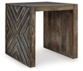 Dreggan - Square End Table - Brown - Select Living Furniture - End Tables - Signature Design by Ashley® - T567-2 - Dreggan - Square End Table - Brown -