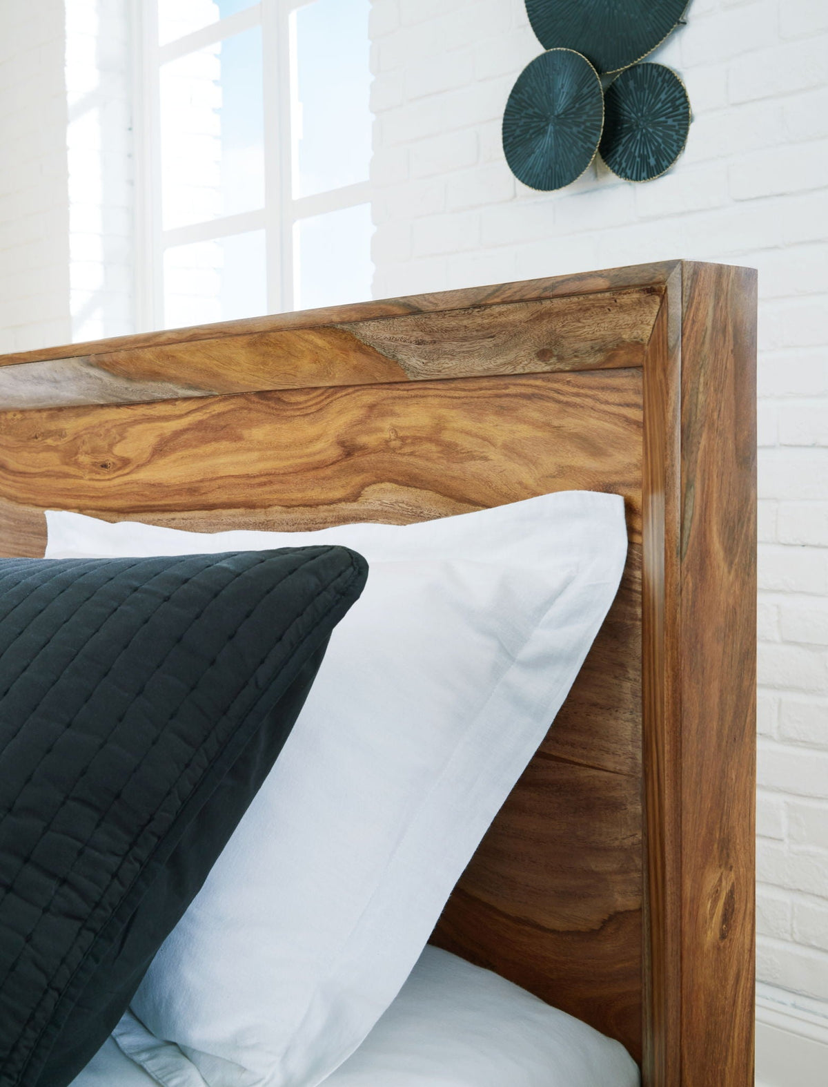 Dressonni - Queen Panel Bed - Brown - Select Living Furniture - Panel Beds - Signature Design by Ashley® - B790B2 - Dressonni - Queen Panel Bed - Brown -