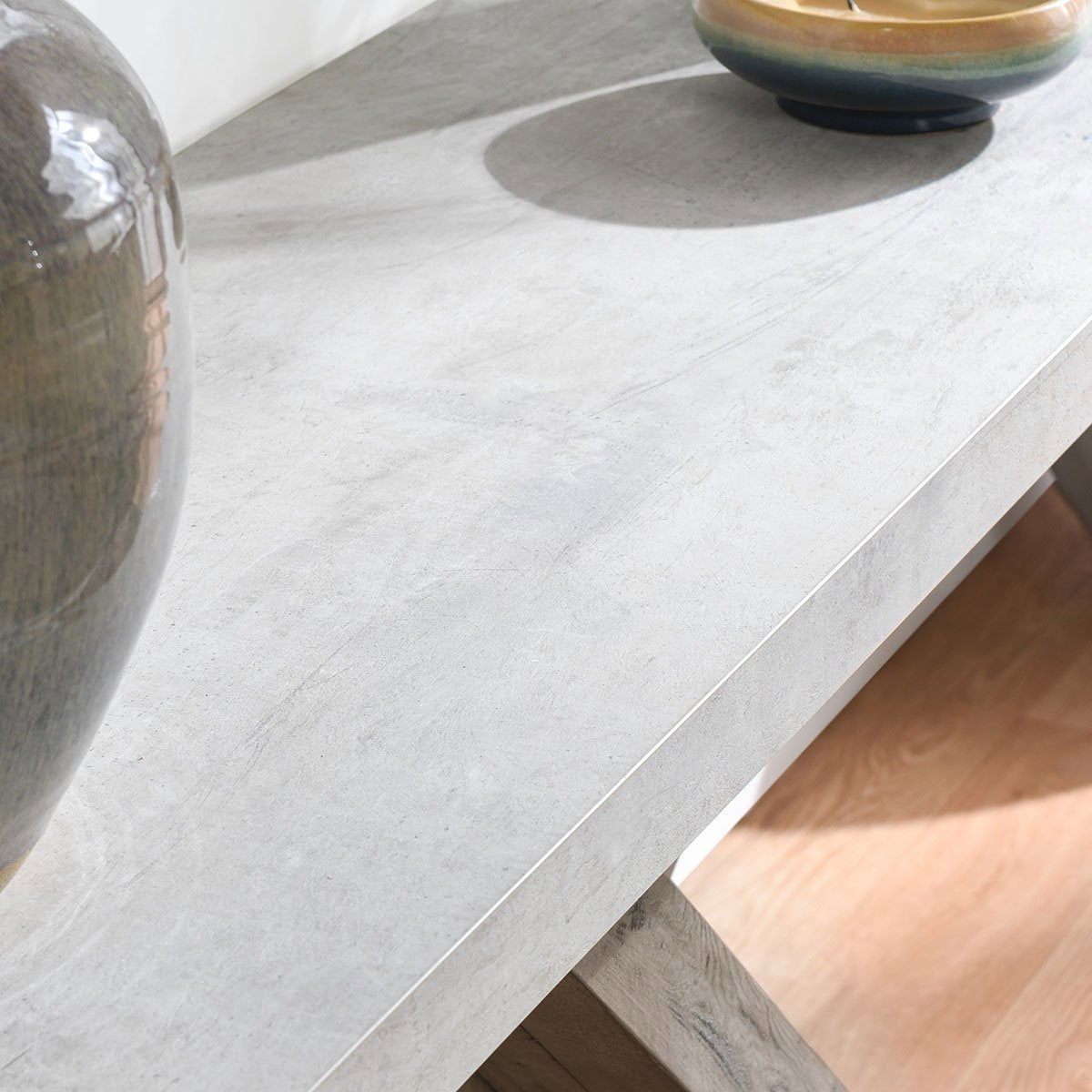 Durant - Console Table - Distressed Gray / Weathered Chalk - Select Living Furniture - Console Tables - Classic Home - 51030949 - Durant - Console Table - Distressed Gray / Weathered Chalk -