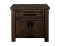 Dutton - Nightstand - Brown - Select Living Furniture - Accent Nightstands - IFD Group - IFD5731NTS - Dutton - Nightstand - Brown -