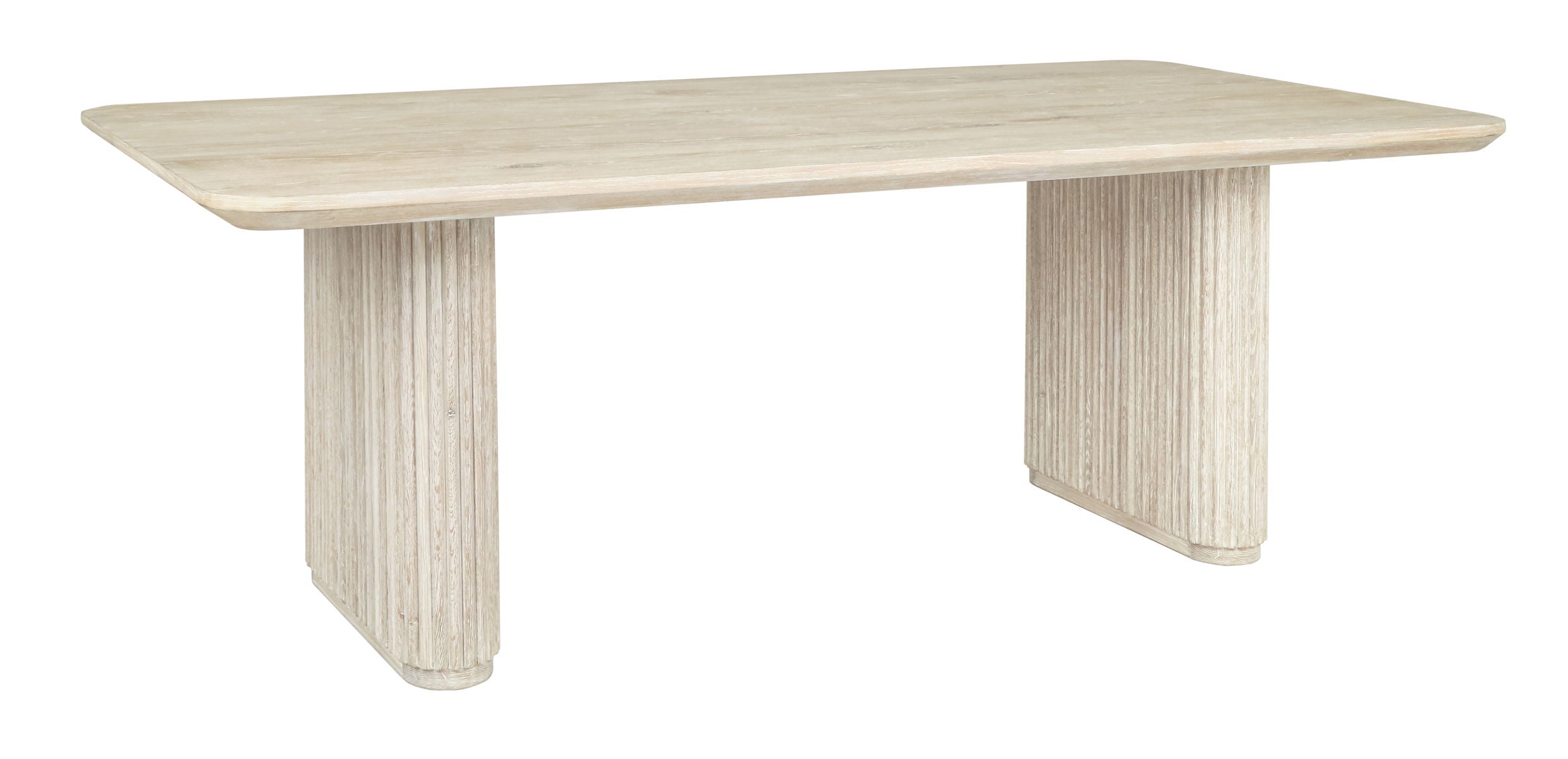 Vander - Oak Wood 84" Dining Table