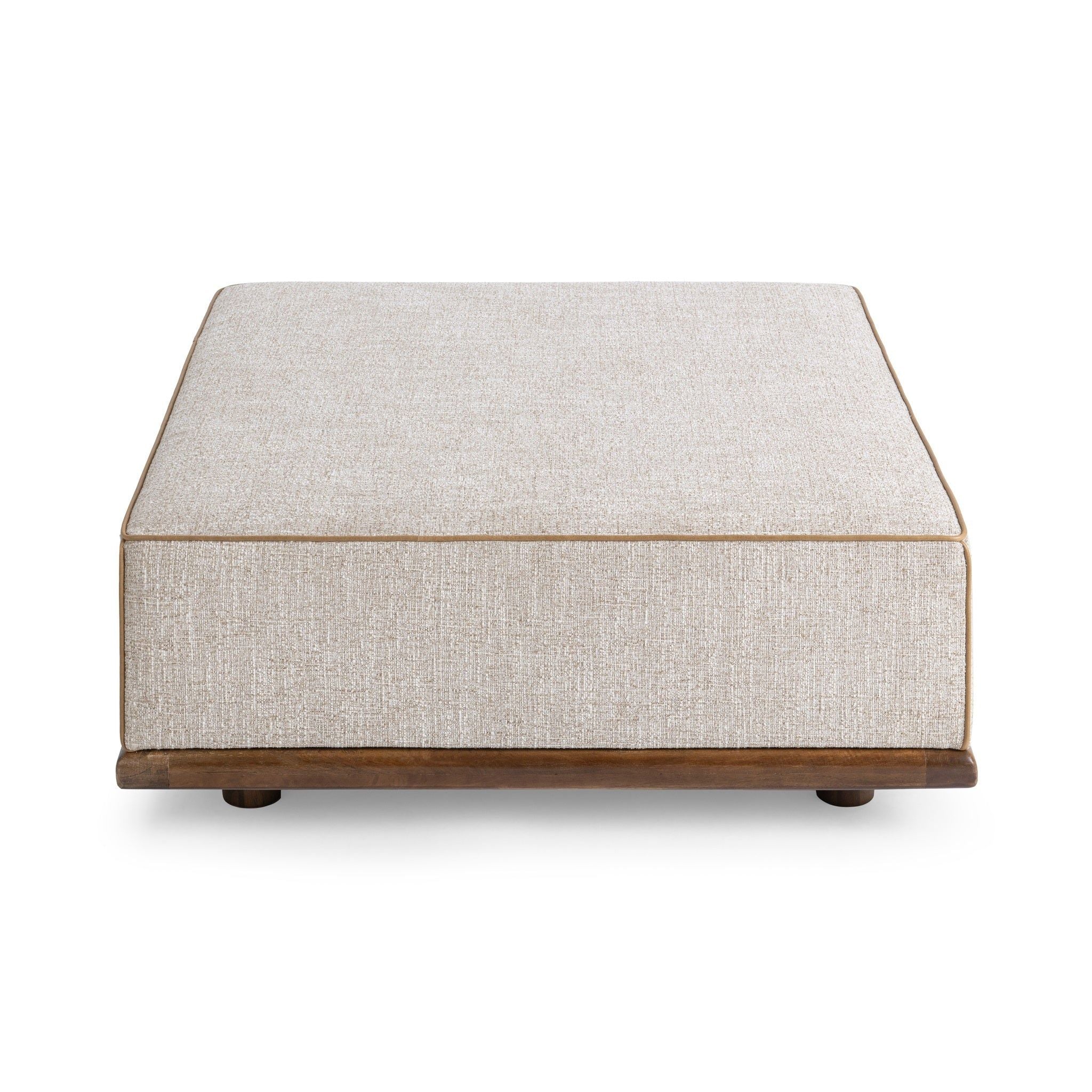 Ellerie - Square Ottoman - Latte