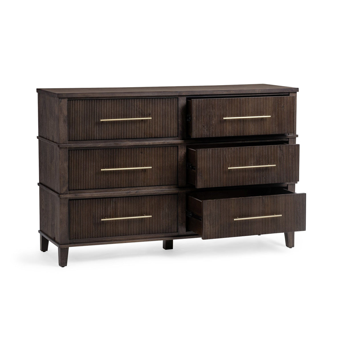 Westlake - 6 Drawers Dresser - Kona Brown