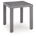 Half Moon Beach - Square End Table - Gray