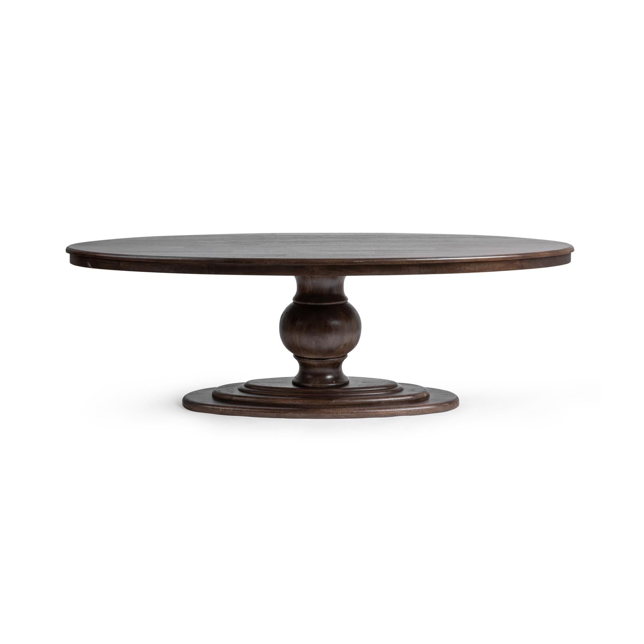 Brookside - Oval Dining Table - Cocoa Brown