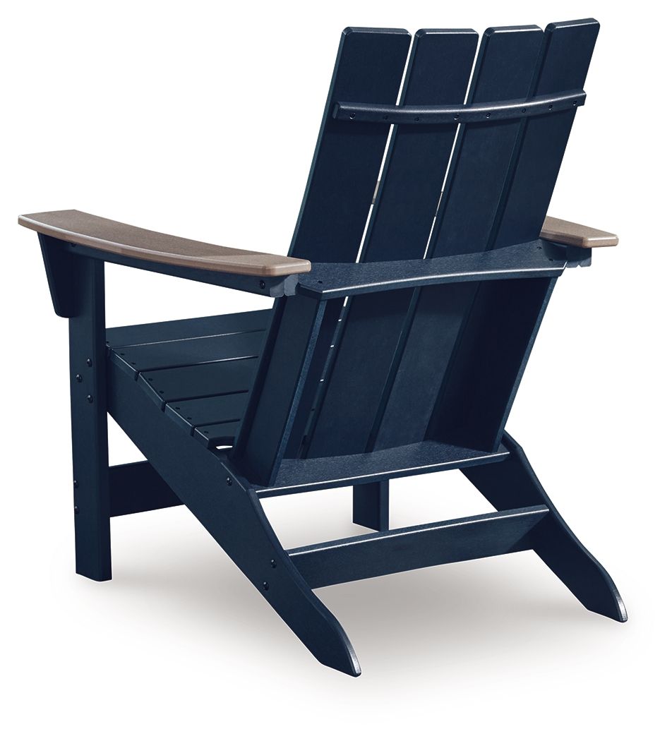 East Beach - Adirondack Chair - Black / Beige - Select Living Furniture - Arm Chairs - Signature Design by Ashley® - PCP587-898 - East Beach - Adirondack Chair - Black / Beige -