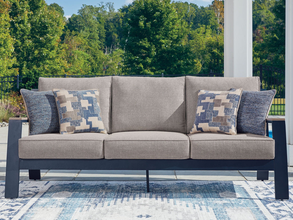 East Beach - Sofa With Cushion - Blue - Select Living Furniture - Sofas - Signature Design by Ashley® - PCP587-838 - East Beach - Sofa With Cushion - Blue -